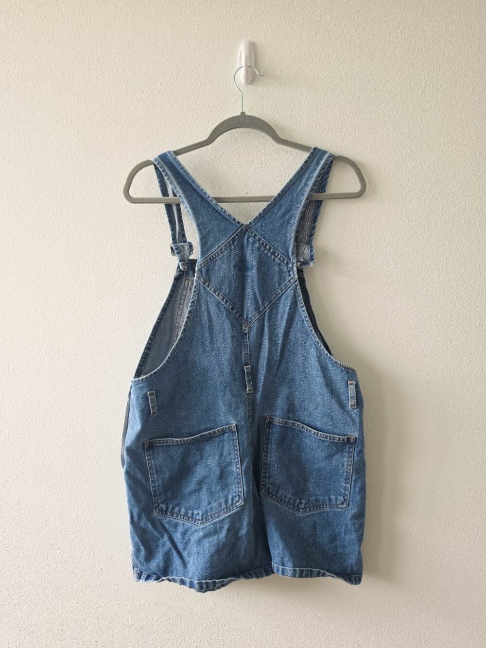 Vintage Esprit Denim Shortalls - Picture 5 of 6